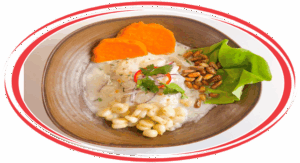 Ceviche clásico served in a traditional Peruvian style